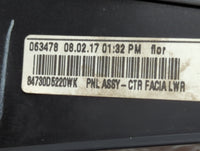 2016-2019 Kia Optima Radio Control Panel - Oemusedautoparts1.com