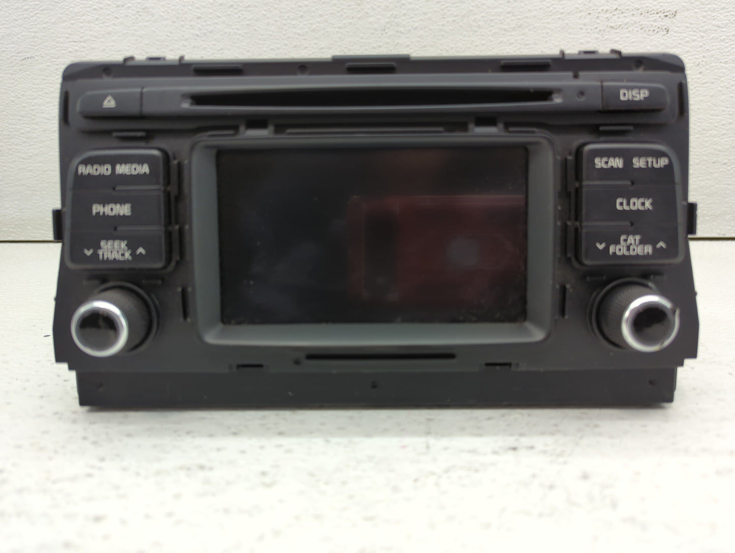 2017-2018 Kia Optima Radio AM FM Cd Player Receiver Replacement P/N:96180-A8150WK 96160-D5150WK Fits Fits 2017 2018 OEM Used