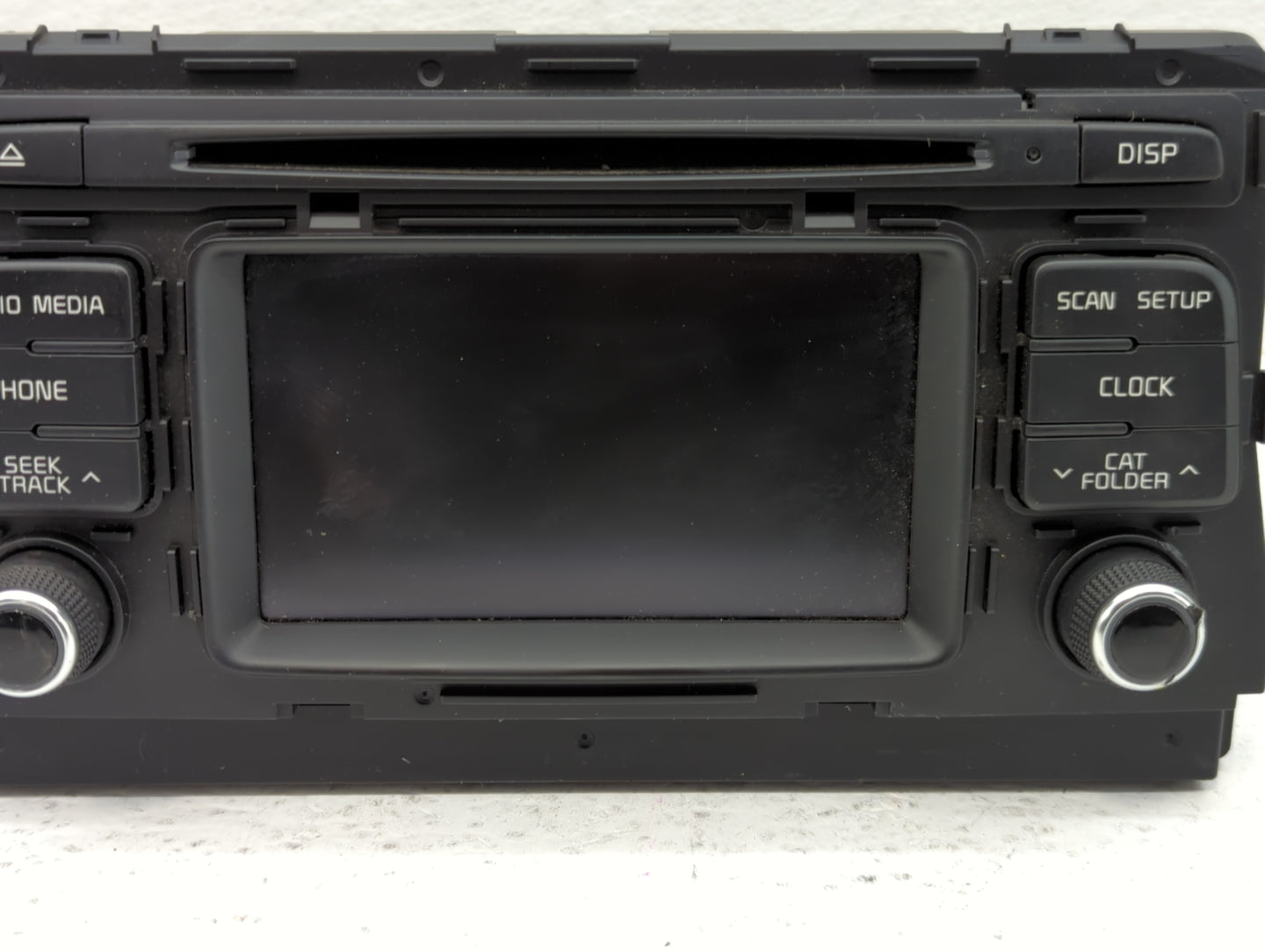 2017-2018 Kia Optima Radio AM FM Cd Player Receiver Replacement P/N:96180-A8150WK 96160-D5150WK Fits Fits 2017 2018 OEM Used