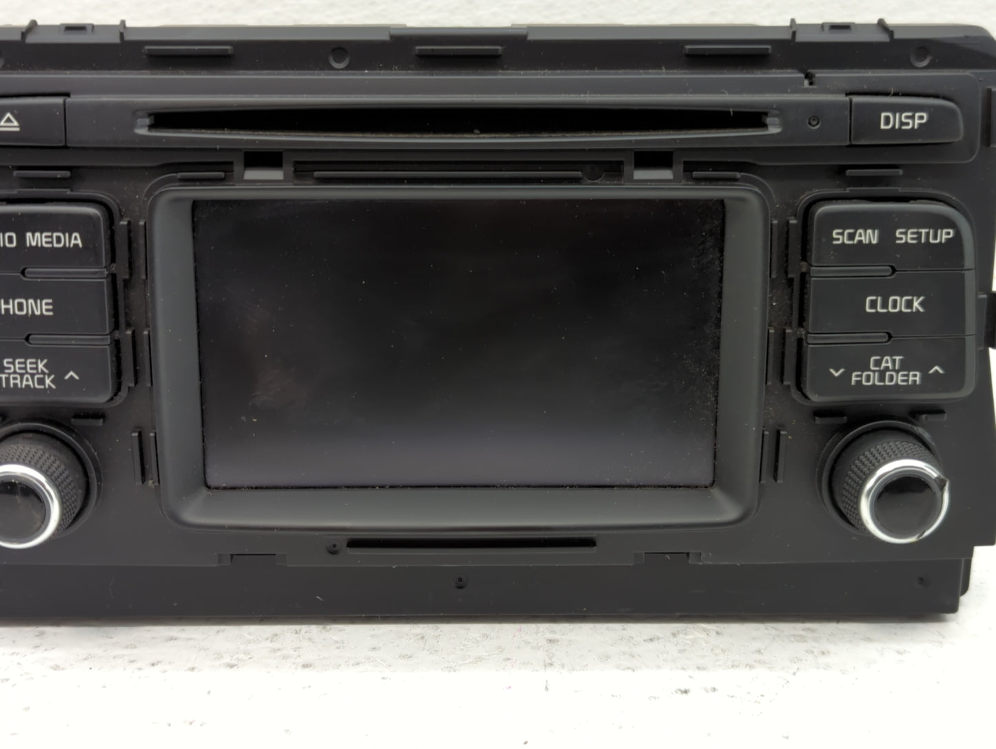 2017-2018 Kia Optima Radio AM FM Cd Player Receiver Replacement P/N:96180-A8150WK 96160-D5150WK Fits Fits 2017 2018 OEM Used