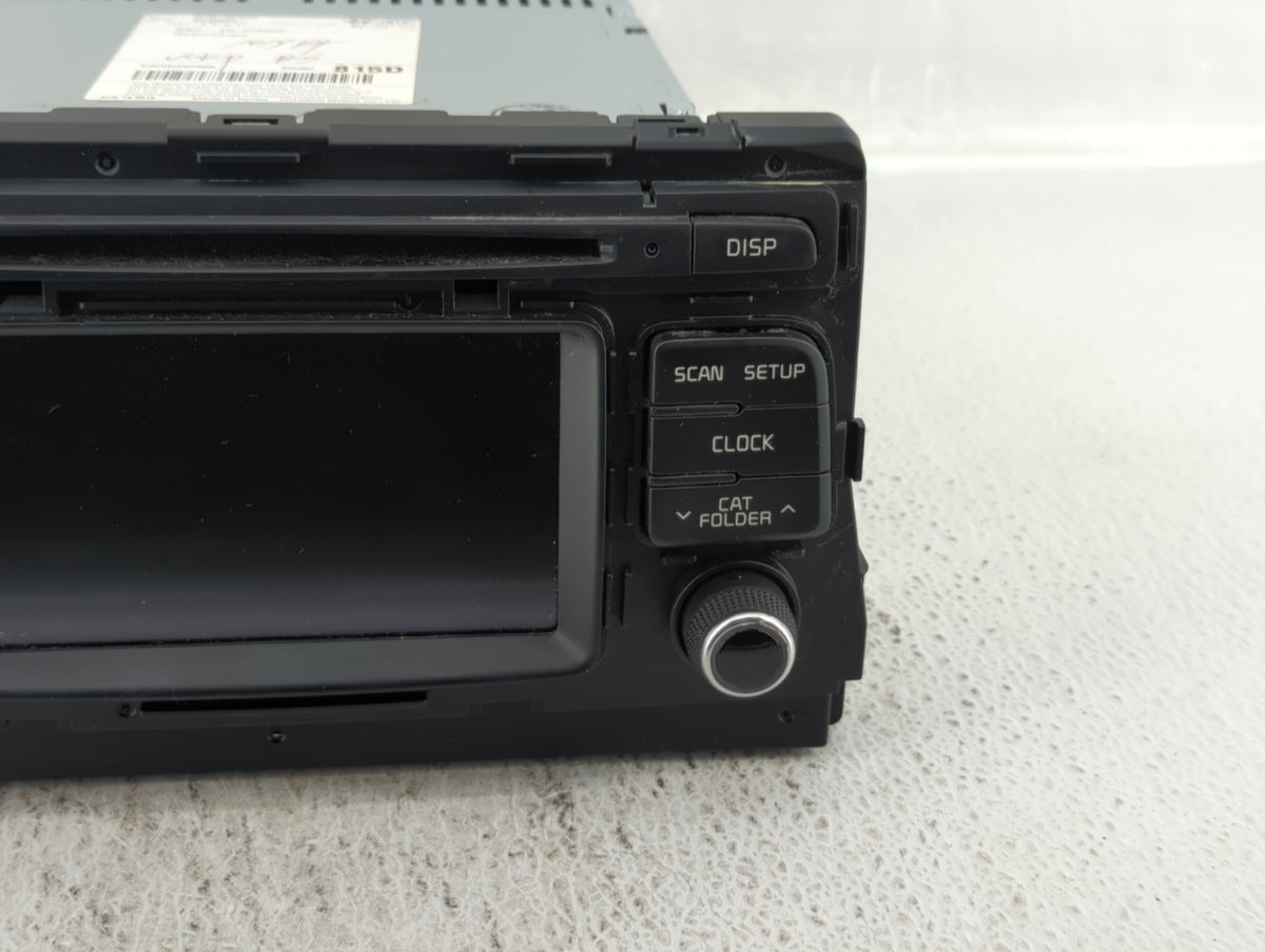 2017-2018 Kia Optima Am Fm Cd Player Radio Receiver 530623 - Oemusedautoparts1.com