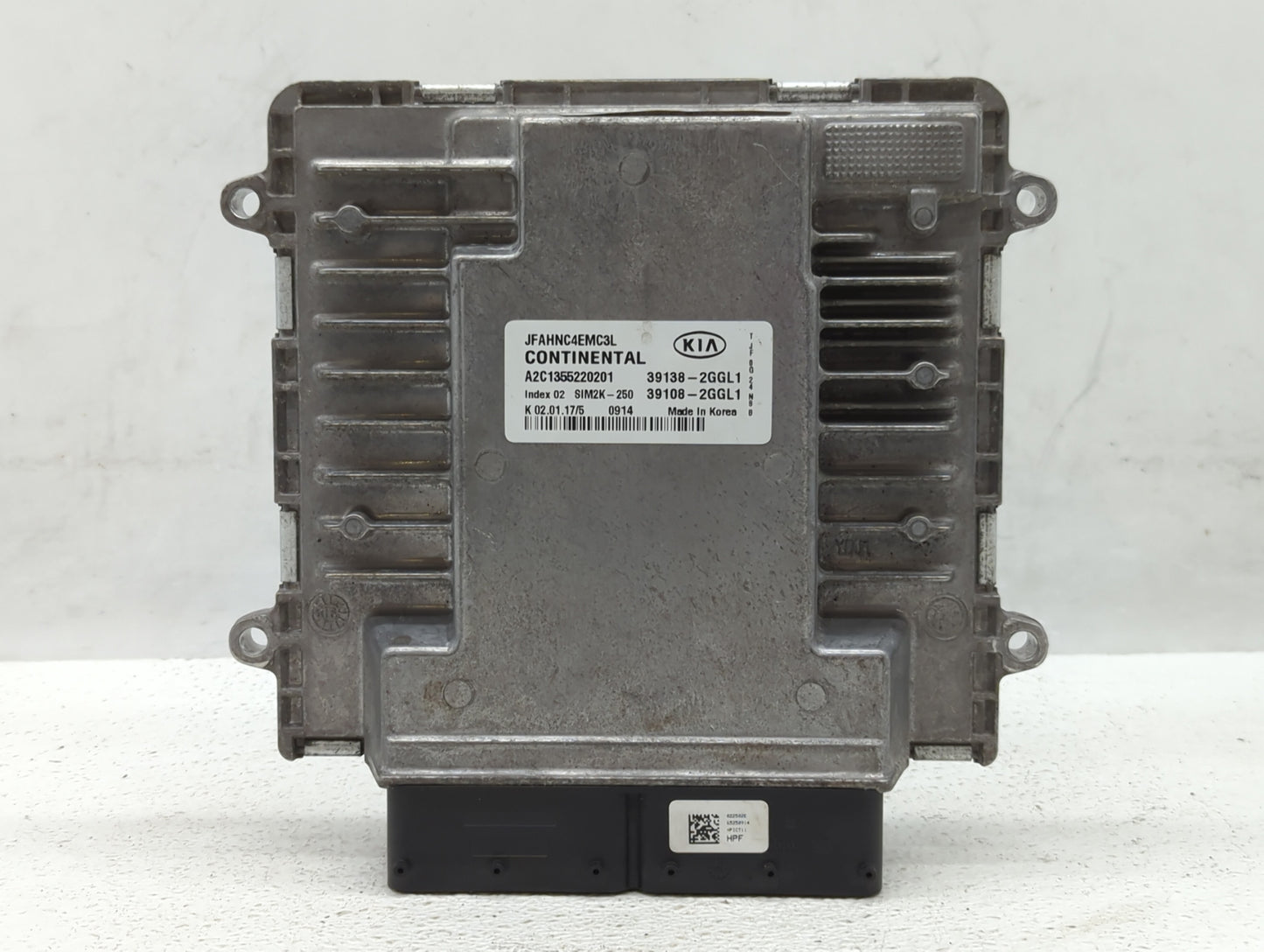 2016-2018 Kia Optima PCM Engine Control Computer ECU ECM PCU OEM P/N:39108-2GGL1 39138-2GGL1 Fits Fits 2016 2017 2018 OEM Us