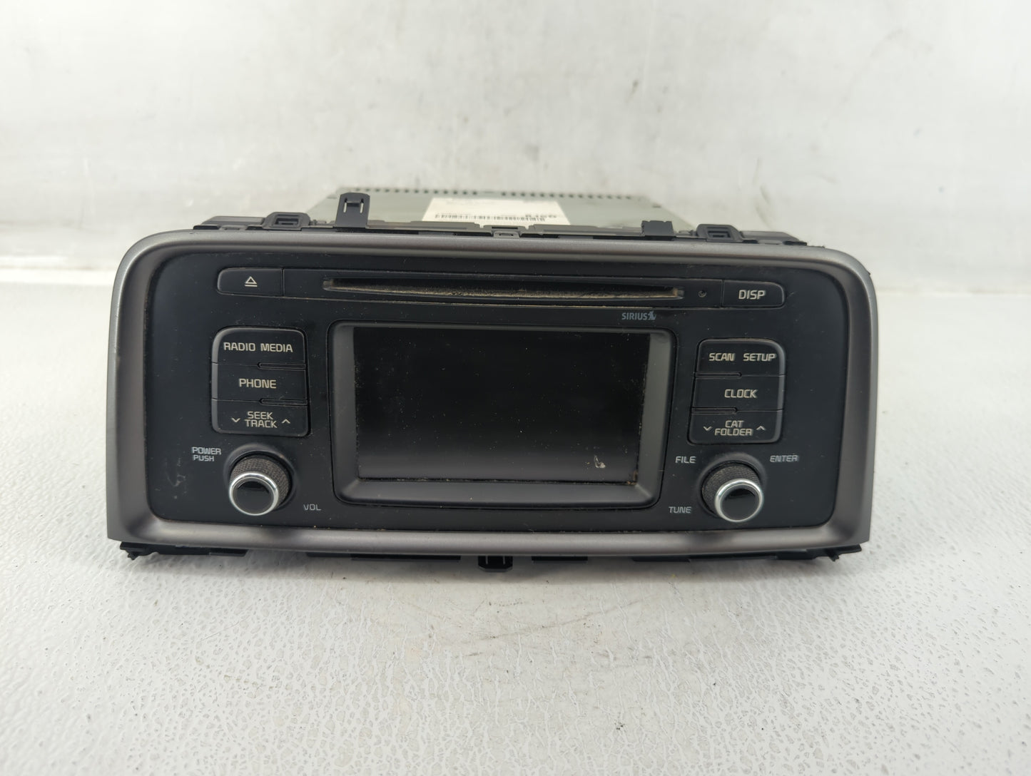 2017-2018 Kia Optima Radio AM FM Cd Player Receiver Replacement P/N:96180-A8150WK Fits Fits 2017 2018 OEM Used Auto Parts - 