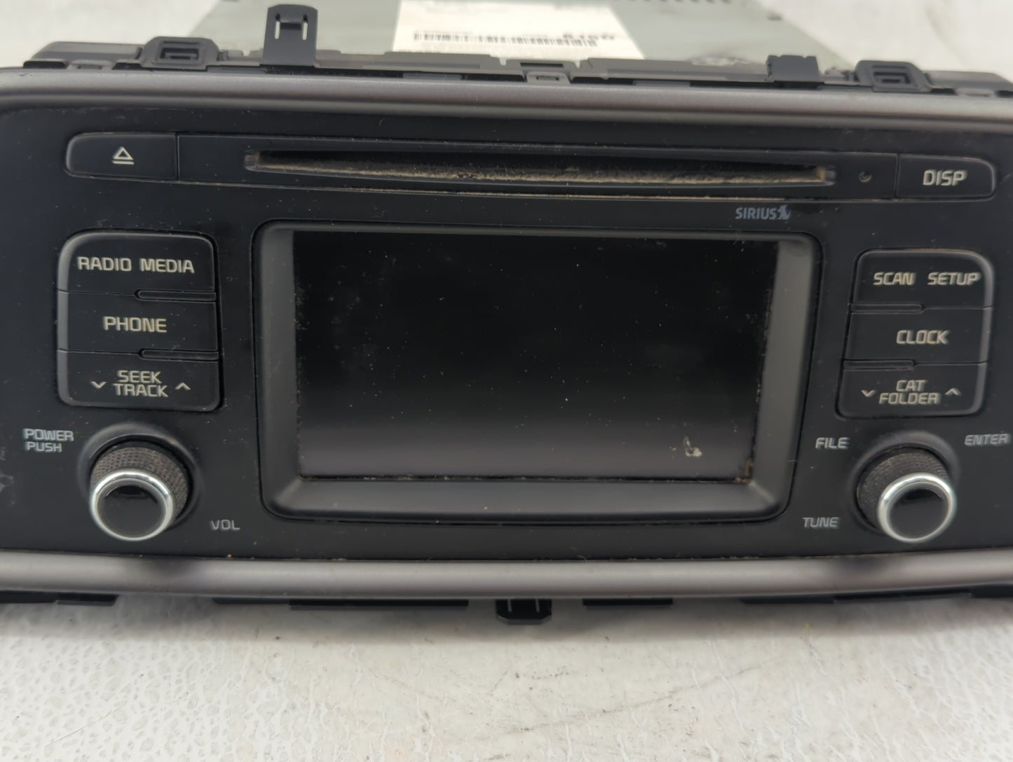 2017-2018 Kia Optima Radio AM FM Cd Player Receiver Replacement P/N:96180-A8150WK Fits Fits 2017 2018 OEM Used Auto Parts - 