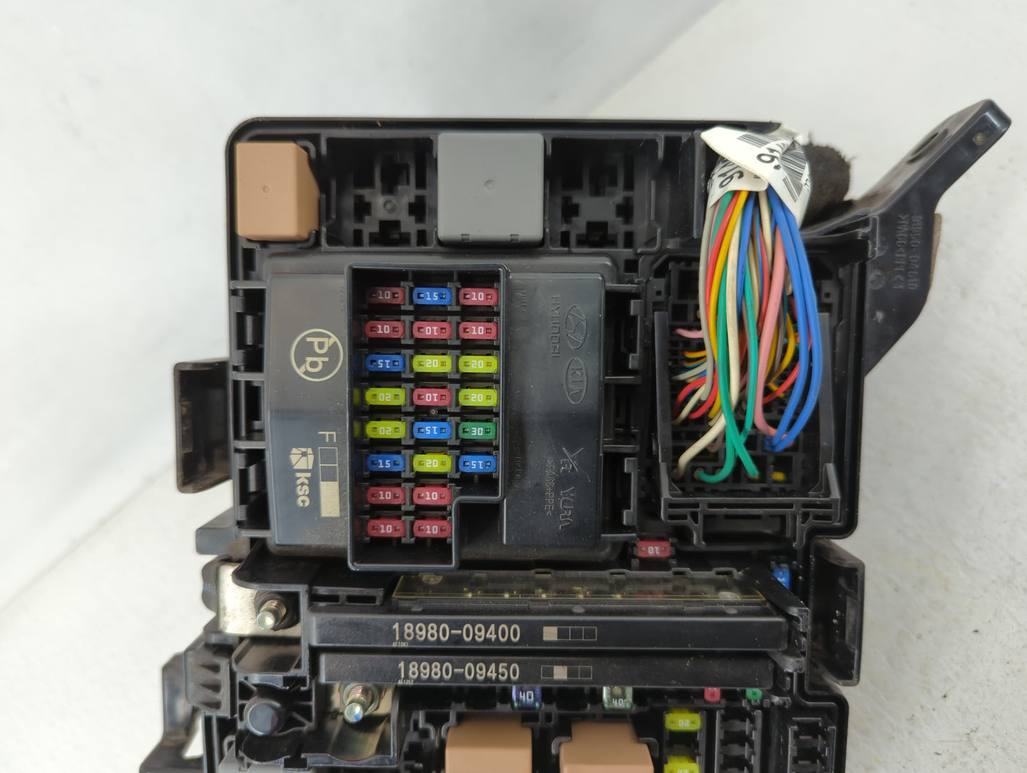 2016-2019 Kia Optima Fusebox Fuse Box Panel Relay Module P/N:91950-D5822 Fits Fits 2016 2017 2018 2019 OEM Used Auto Parts -