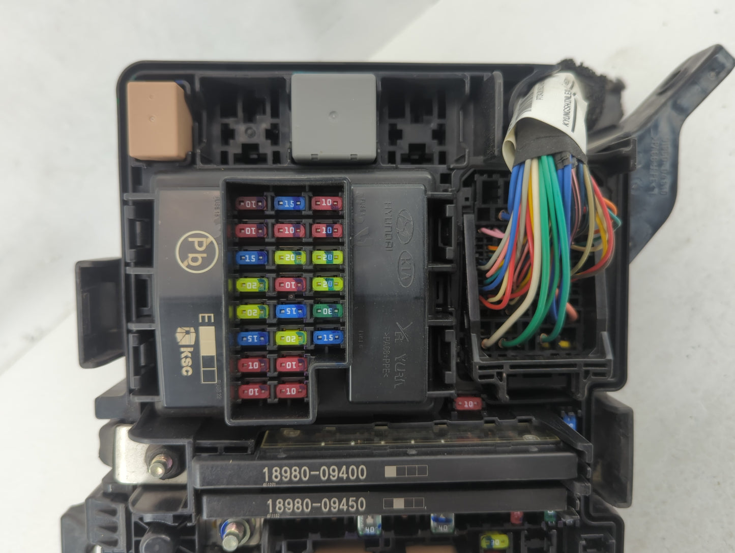 2016-2019 Kia Optima Fusebox Fuse Box Panel Relay Module P/N:91950-D5822 Fits Fits 2016 2017 2018 2019 OEM Used Auto Parts -