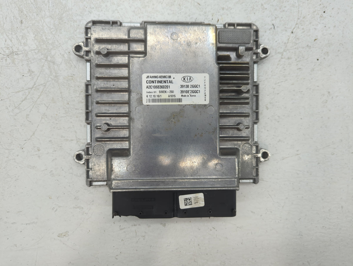 2016-2018 Kia Optima PCM Engine Control Computer ECU ECM PCU OEM P/N:39108-2GGC1 39138-2GGC1 Fits 2016 2017 2018 OEM Used Au