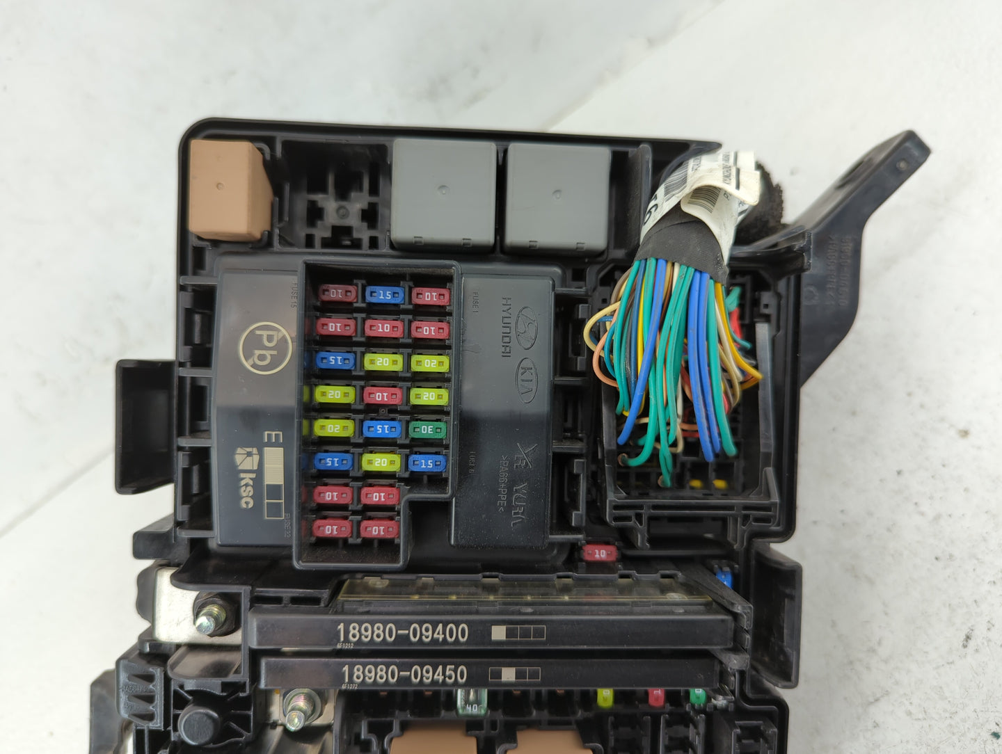 2016-2019 Kia Optima Fusebox Fuse Box Panel Relay Module P/N:91950-D5822 Fits Fits 2016 2017 2018 2019 OEM Used Auto Parts -