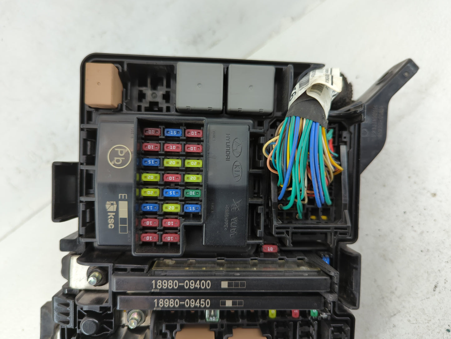 2016-2019 Kia Optima Fusebox Fuse Box Panel Relay Module P/N:91950-D5822 Fits Fits 2016 2017 2018 2019 OEM Used Auto Parts -