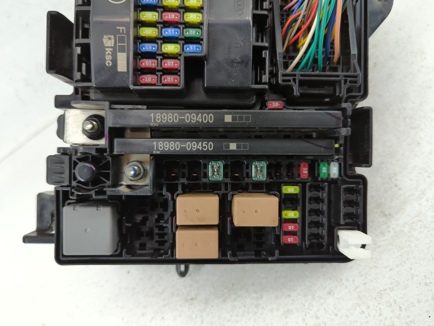 2016-2019 Kia Optima Fusebox Fuse Box Panel Relay Module P/N:91950-D5822 Fits Fits 2016 2017 2018 2019 OEM Used Auto Parts -