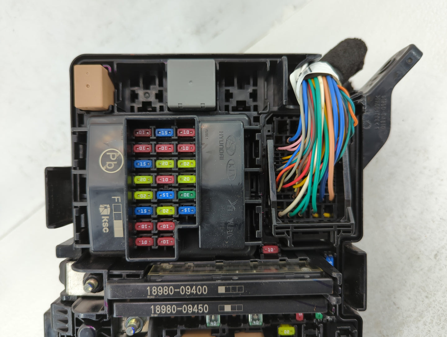 2016-2019 Kia Optima Fusebox Fuse Box Panel Relay Module P/N:91950-D5822 Fits Fits 2016 2017 2018 2019 OEM Used Auto Parts -