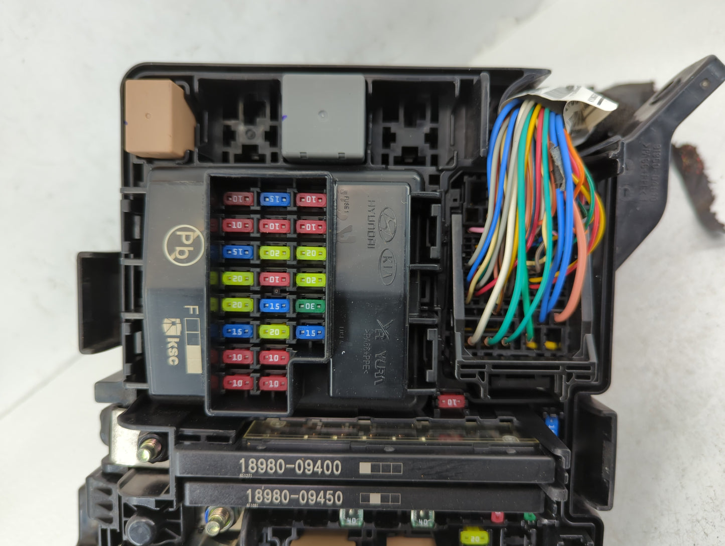 2016-2019 Kia Optima Fusebox Fuse Box Panel Relay Module P/N:91950-D5822 Fits Fits 2016 2017 2018 2019 OEM Used Auto Parts -