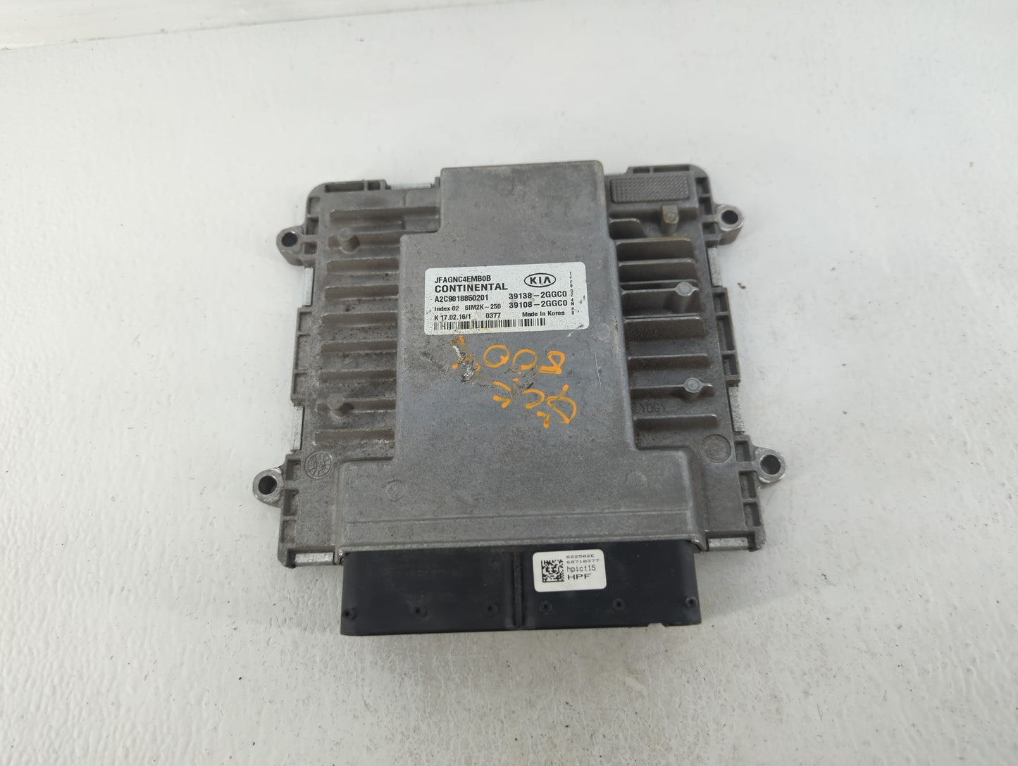 2016-2018 Kia Optima PCM Engine Control Computer ECU ECM PCU OEM P/N:39108-2GGC1 39138-2GGC1 Fits Fits 2016 2017 2018 OEM Us