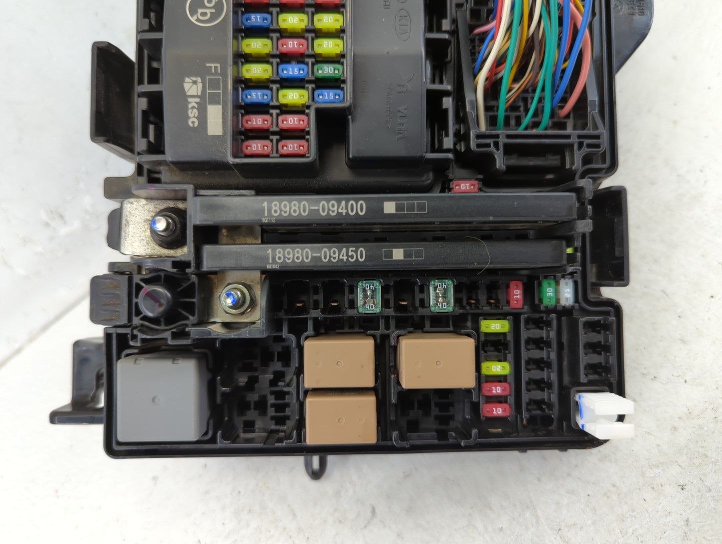 2016-2019 Kia Optima Fusebox Fuse Box Panel Relay Module P/N:91950-D5822 Fits Fits 2016 2017 2018 2019 OEM Used Auto Parts -