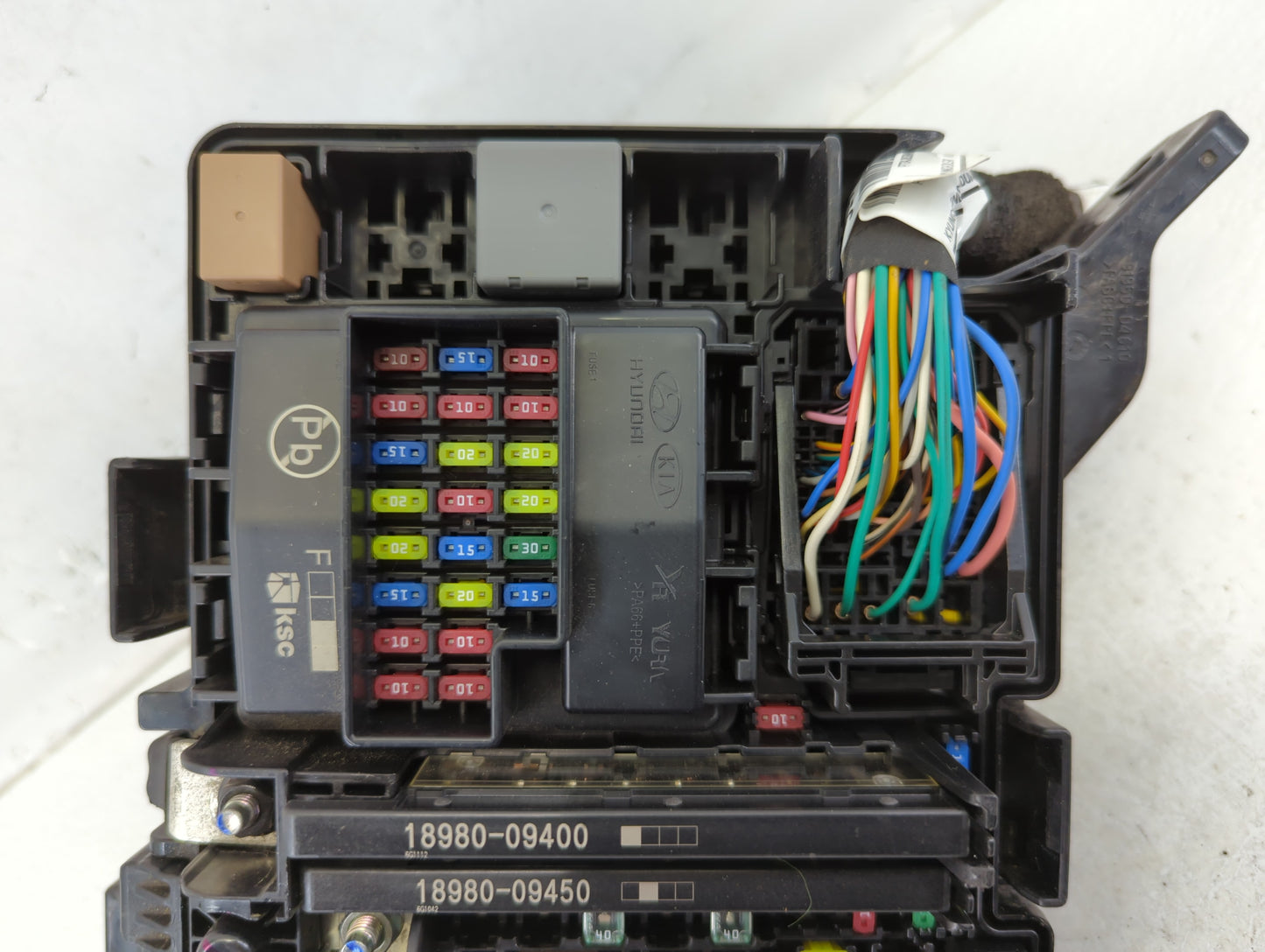 2016-2019 Kia Optima Fusebox Fuse Box Panel Relay Module P/N:91950-D5822 Fits Fits 2016 2017 2018 2019 OEM Used Auto Parts -