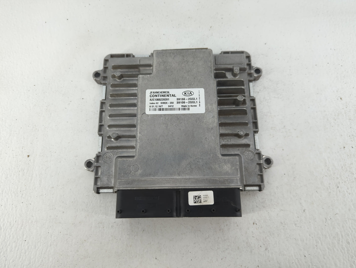 2016-2018 Kia Optima PCM Engine Control Computer ECU ECM PCU OEM P/N:39108-2GGL1 39138-2GGL1 Fits Fits 2016 2017 2018 OEM Us