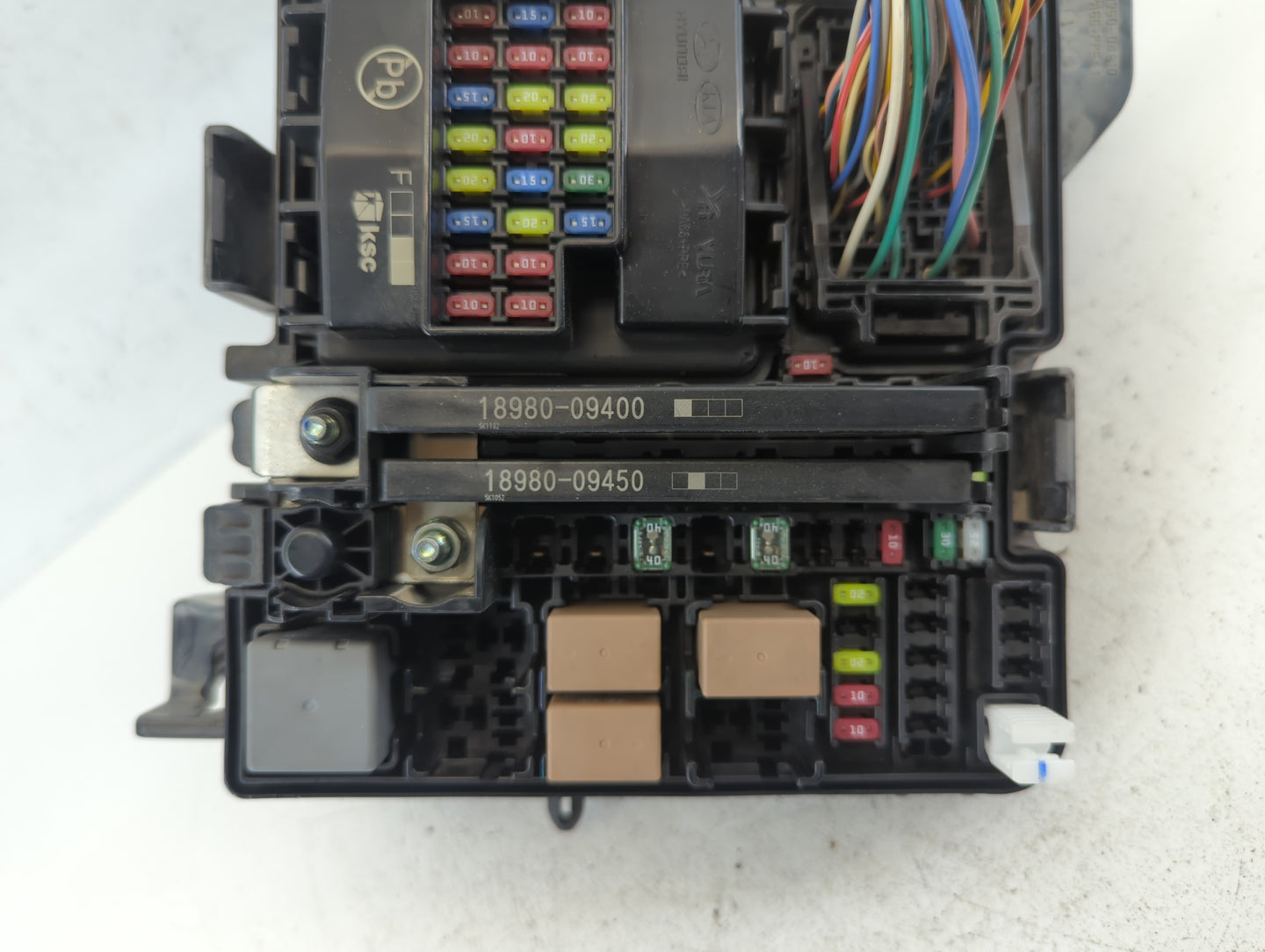 2016-2019 Kia Optima Fusebox Fuse Box Panel Relay Module P/N:91950-D5822 Fits Fits 2016 2017 2018 2019 OEM Used Auto Parts -
