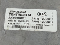 2016-2018 Kia Optima PCM Engine Control Computer ECU ECM PCU OEM P/N:39108-2GGL1 39138-2GGL1 Fits Fits 2016 2017 2018 OEM Us