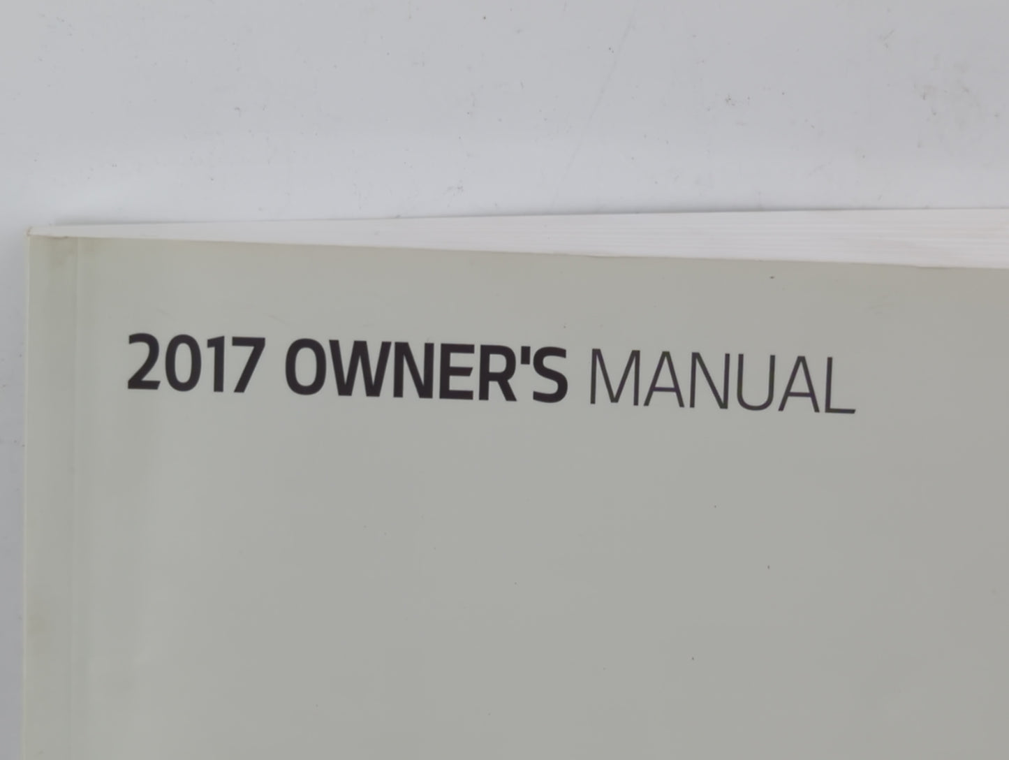 2017 Kia Optima Owners Manual Book Guide P/N:HDG5-EU74F OEM Used Auto Parts - Oemusedautoparts1.com