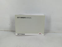 2017 Kia Optima Owners Manual Book Guide P/N:HDG5-EU6NA OEM Used Auto Parts - Oemusedautoparts1.com