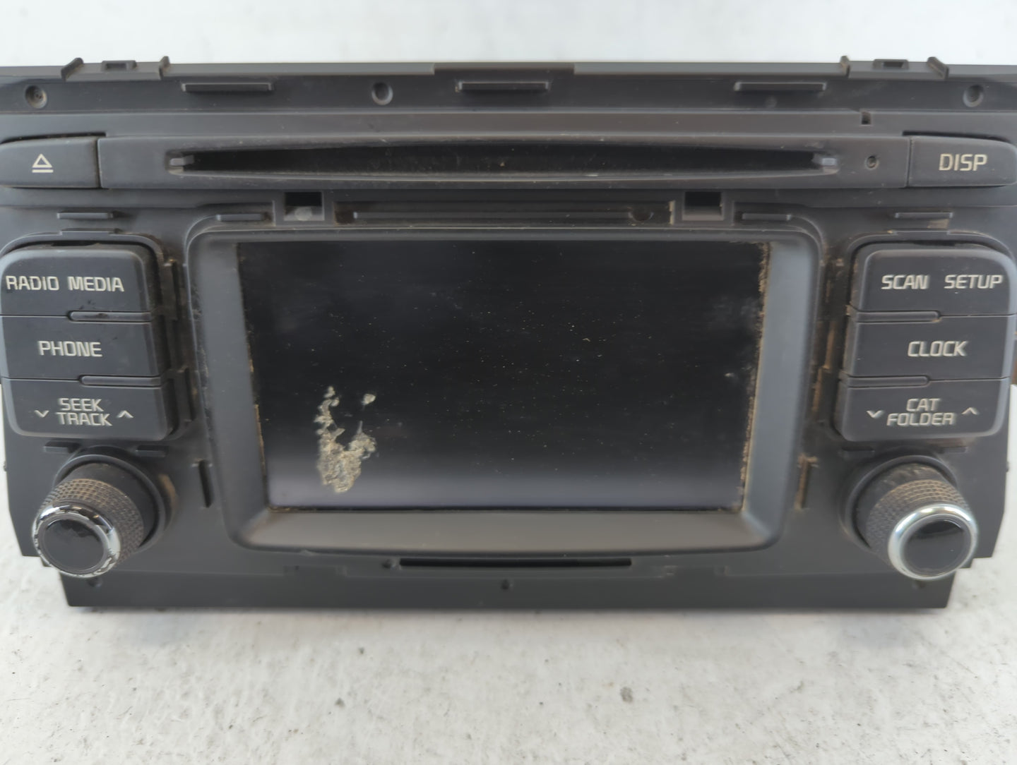 2017-2018 Kia Optima Radio AM FM Cd Player Receiver Replacement P/N:96180A8150WK Fits Fits 2017 2018 OEM Used Auto Parts - O