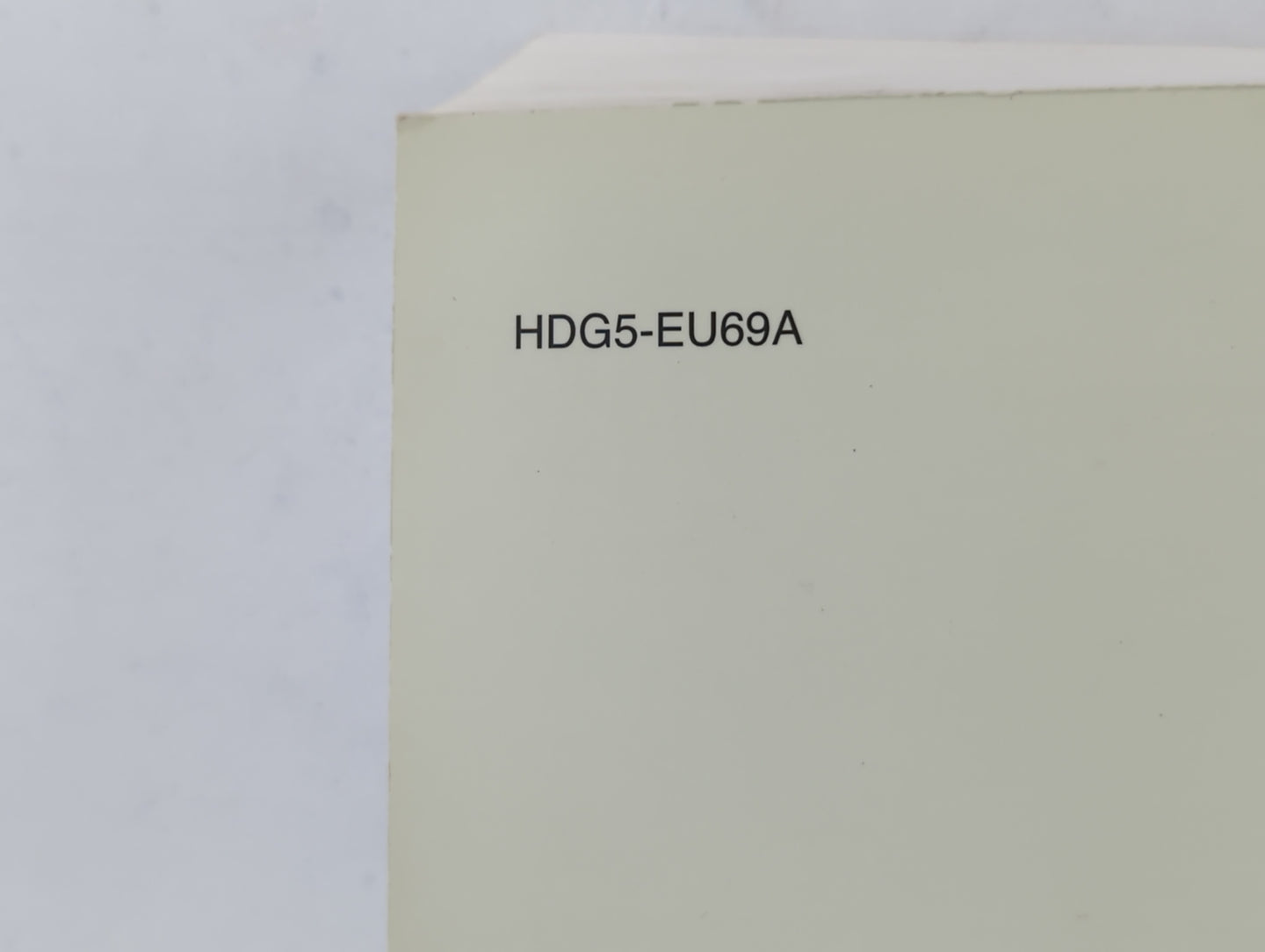 2017 Kia Optima Owners Manual Book Guide P/N:HDG5-EU69A OEM Used Auto Parts - Oemusedautoparts1.com