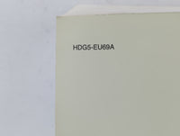 2017 Kia Optima Owners Manual Book Guide P/N:HDG5-EU69A OEM Used Auto Parts - Oemusedautoparts1.com