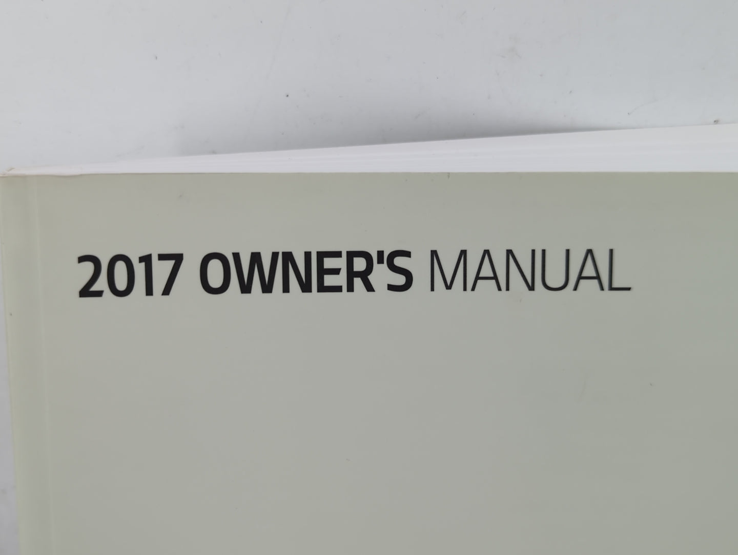2017 Kia Optima Owners Manual Book Guide P/N:HDG5-EU6DB OEM Used Auto Parts - Oemusedautoparts1.com