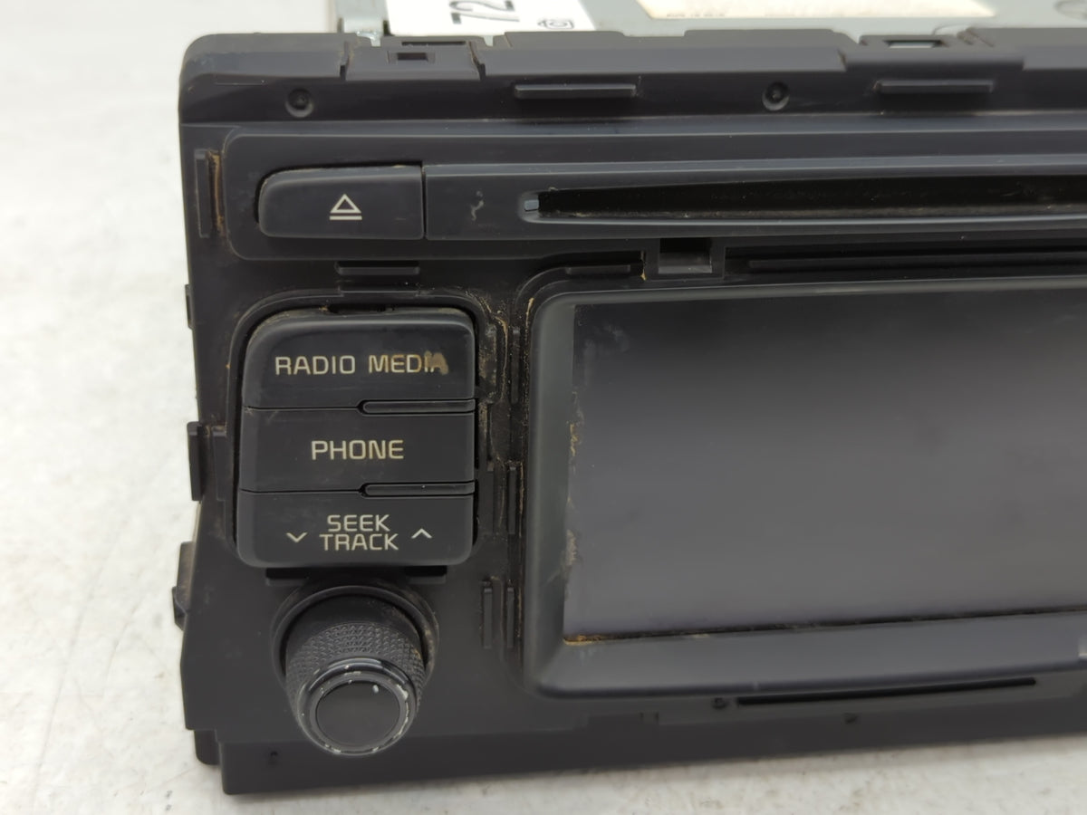 2017-2018 Kia Optima Am Fm Cd Player Radio Receiver 725923 - Oemusedautoparts1.com