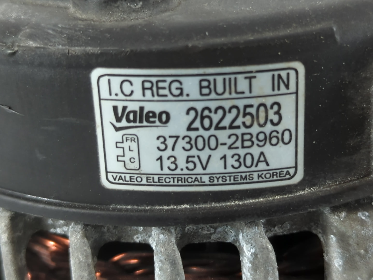 2016-2020 Kia Optima Alternator Replacement Generator Charging Assembly Engine OEM P/N:37300-2B960 2622503 Fits OEM Used Aut