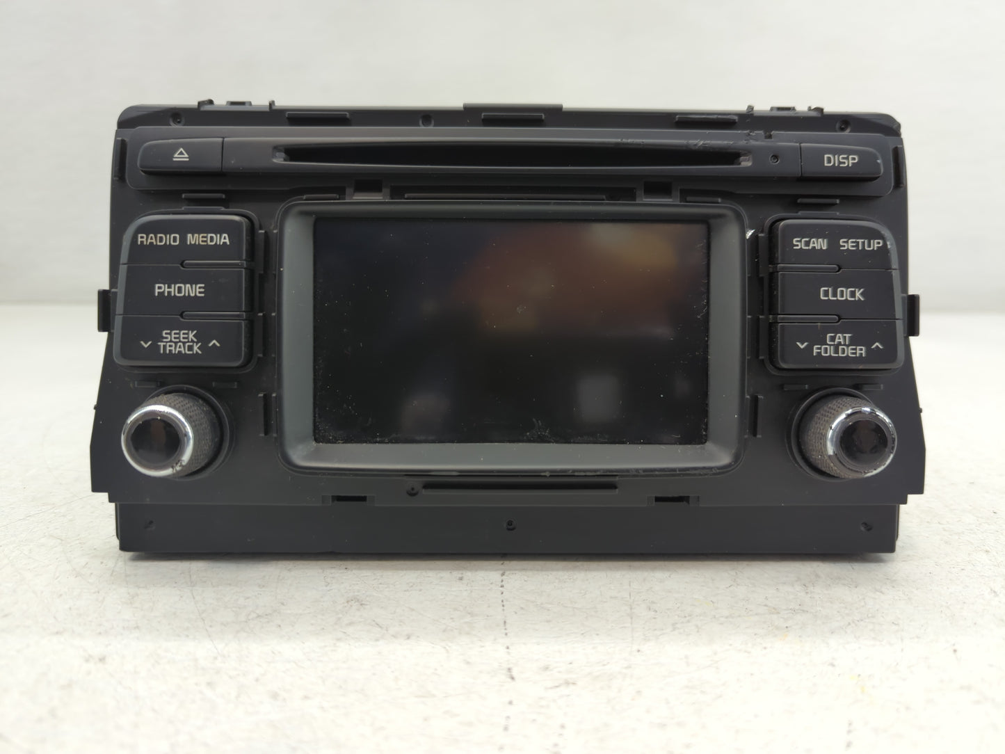 2017-2018 Kia Optima Radio AM FM Cd Player Receiver Replacement P/N:96180-A8150WK Fits Fits 2017 2018 OEM Used Auto Parts - 