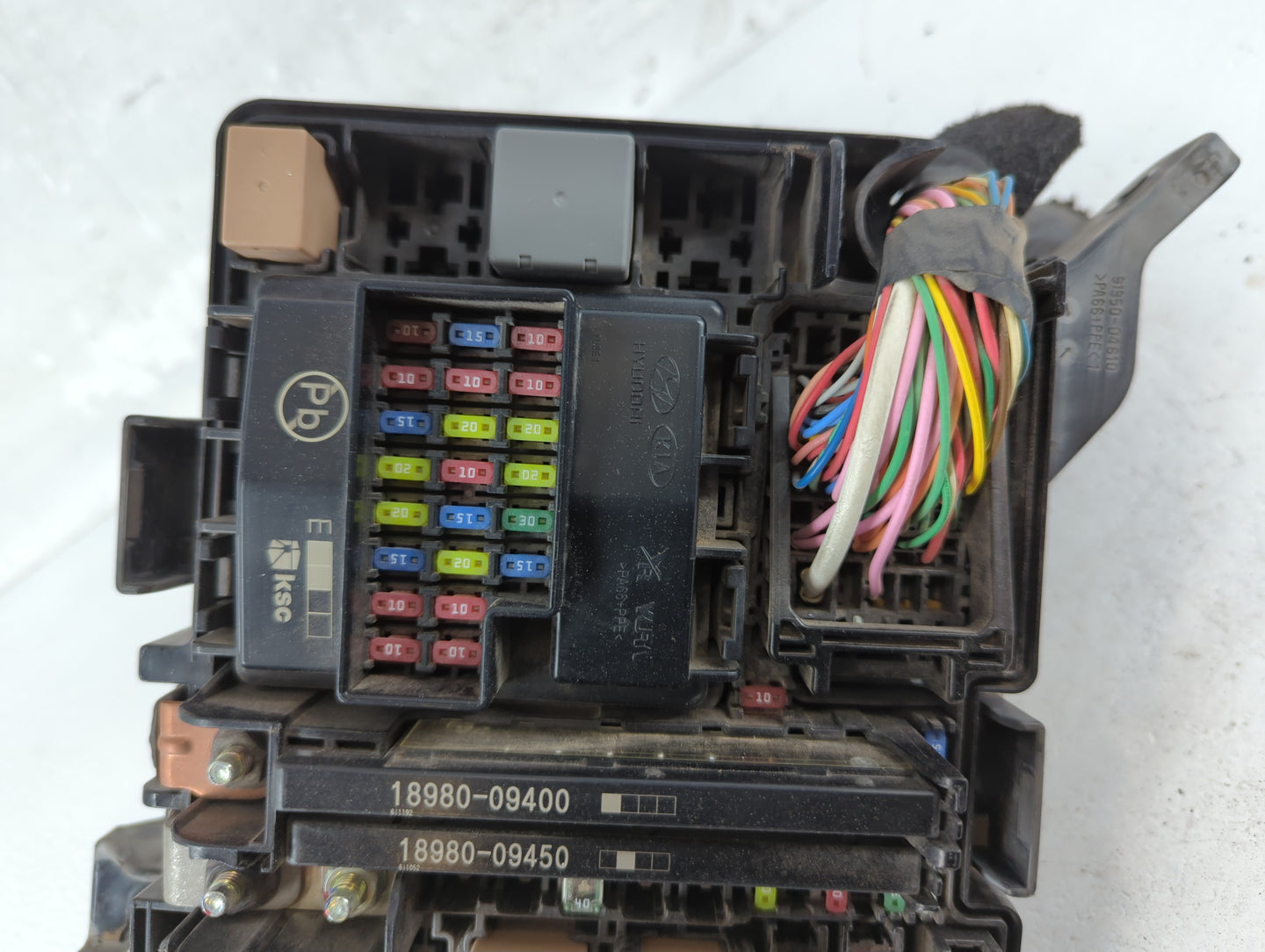 2017-2019 Kia Optima Fusebox Fuse Box Panel Relay Module P/N:9123C A712C Fits Fits 2017 2018 2019 OEM Used Auto Parts - Oemu