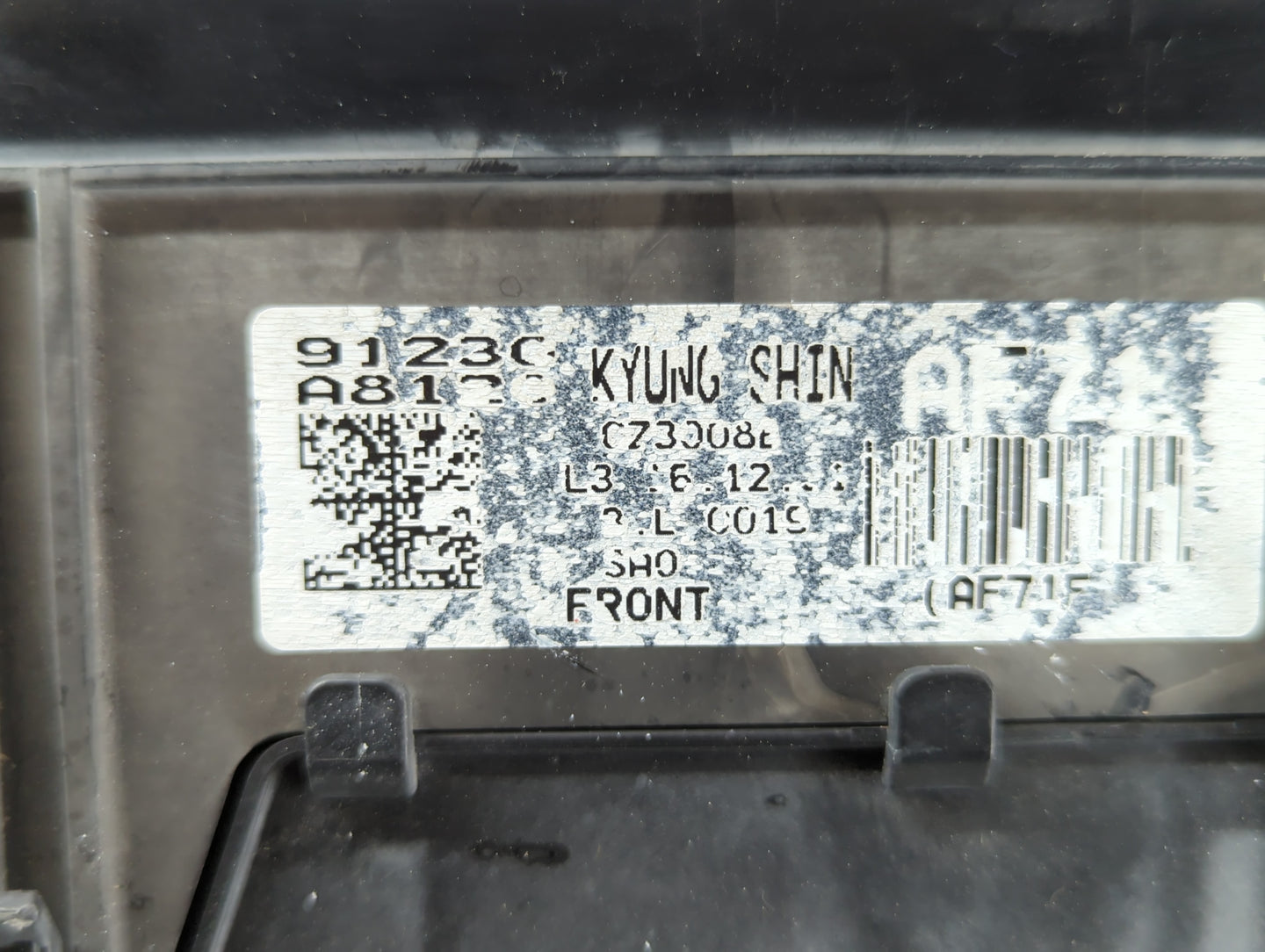 2017-2019 Kia Optima Fusebox Fuse Box Panel Relay Module P/N:9123C A712C Fits Fits 2017 2018 2019 OEM Used Auto Parts - Oemu