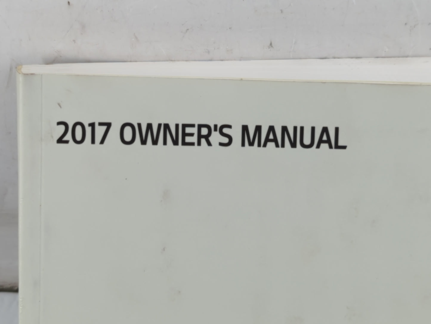 2017 Kia Optima Owners Manual Book Guide P/N:HA8O-EU6NC OEM Used Auto Parts - Oemusedautoparts1.com