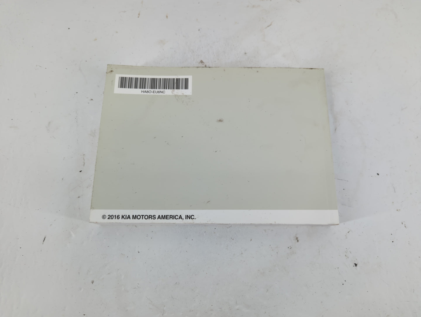 2017 Kia Optima Owners Manual Book Guide P/N:HA8O-EU6NC OEM Used Auto Parts - Oemusedautoparts1.com