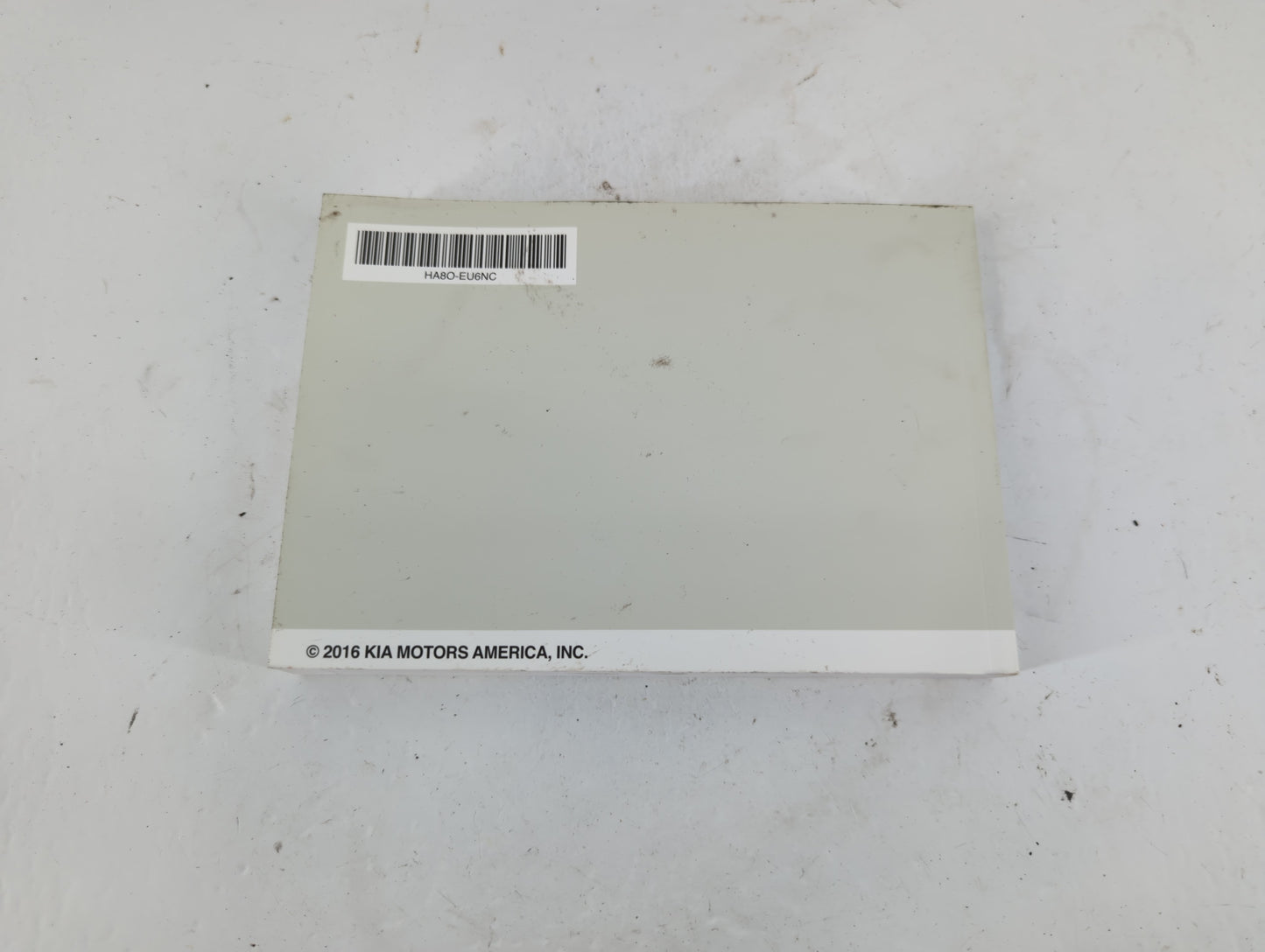 2017 Kia Optima Owners Manual Book Guide P/N:HA8O-EU6NC OEM Used Auto Parts - Oemusedautoparts1.com