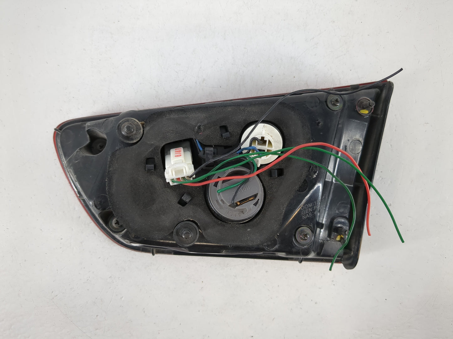 2012-2017 Kia Rio Tail Light Assembly Driver Left OEM P/N:92403-1W0 Fits Fits 2012 2013 2014 2015 2016 2017 OEM Used Auto Pa