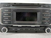 2016-2017 Kia Rio Radio AM FM Cd Player Receiver Replacement P/N:96170-1W960CA Fits Fits 2016 2017 OEM Used Auto Parts - Oem