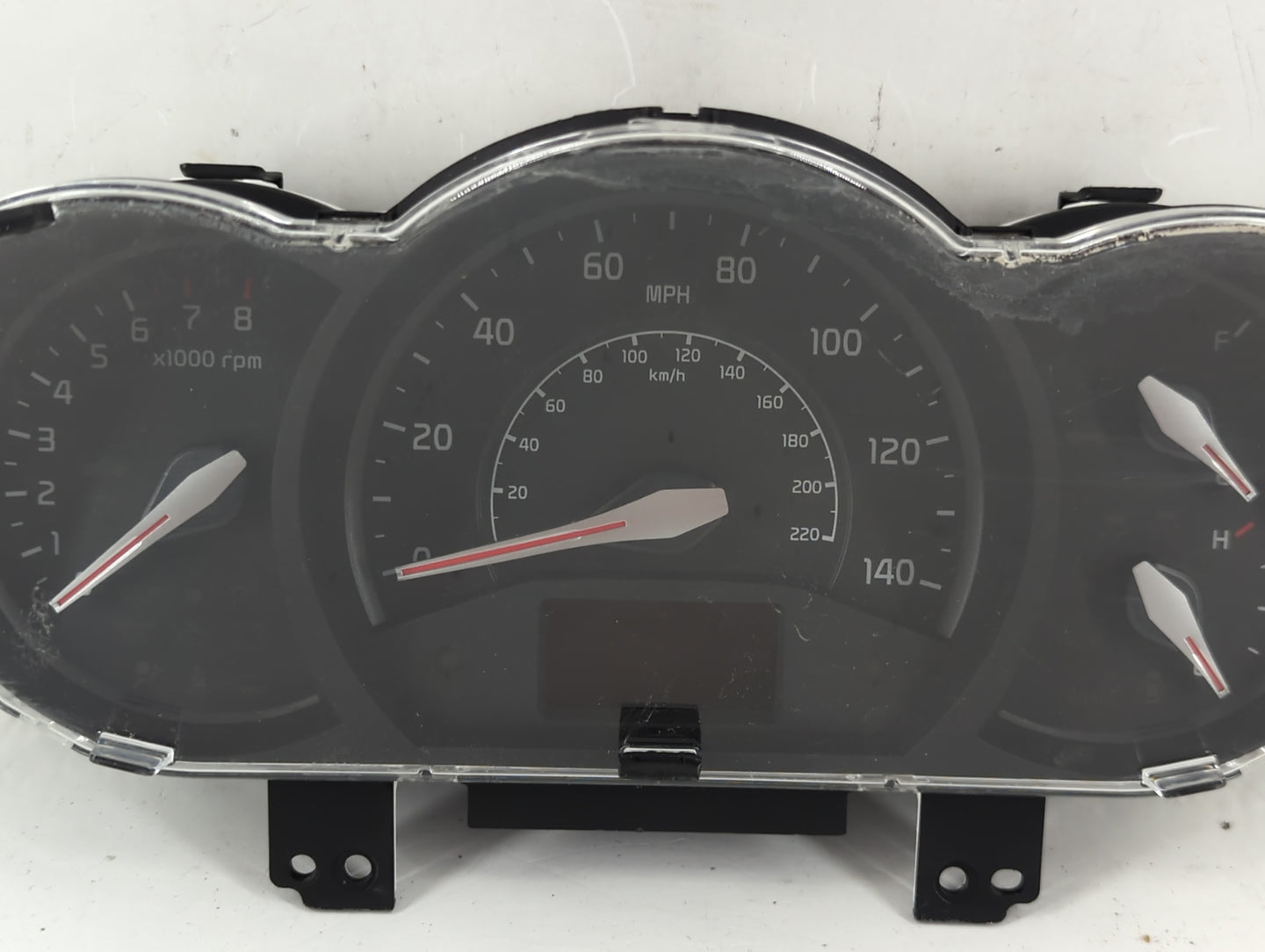 2016-2017 Kia Rio Instrument Cluster Speedometer Gauges Fits Fits 2016 2017 OEM Used Auto Parts - Oemusedautoparts1.com