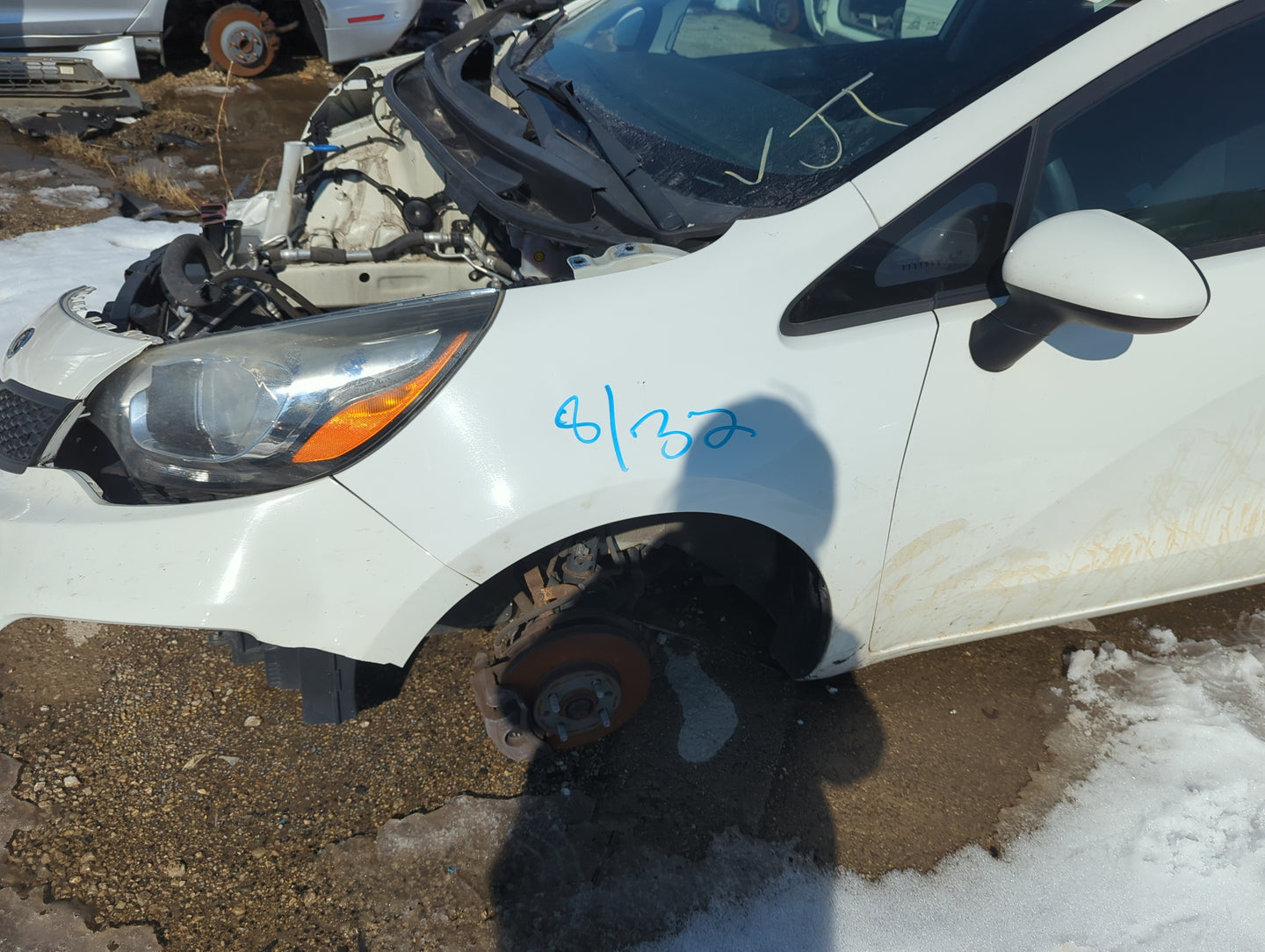 2012-2017 Kia Rio Driver Fender - Oemusedautoparts1.com