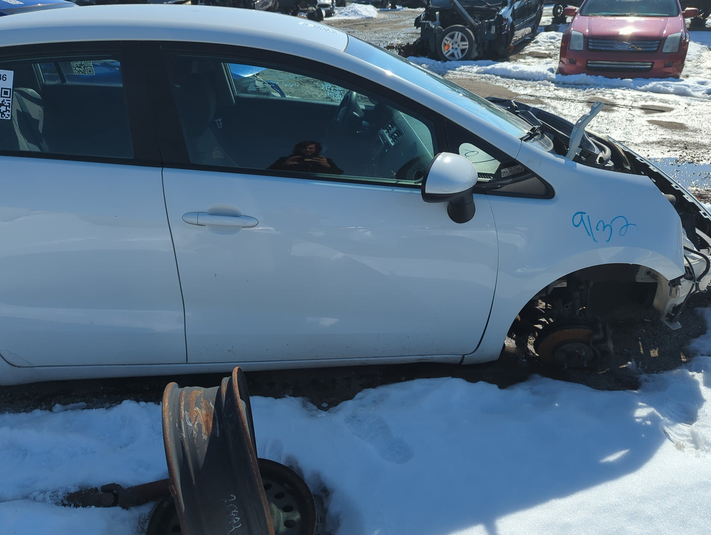 2012-2017 Kia Rio Passenger Front Door Oem - Oemusedautoparts1.com