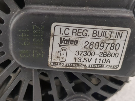 2016-2017 Kia Rio Alternator Replacement Generator Charging Assembly Engine OEM P/N:2609780 Fits Fits 2016 2017 OEM Used Auto Parts