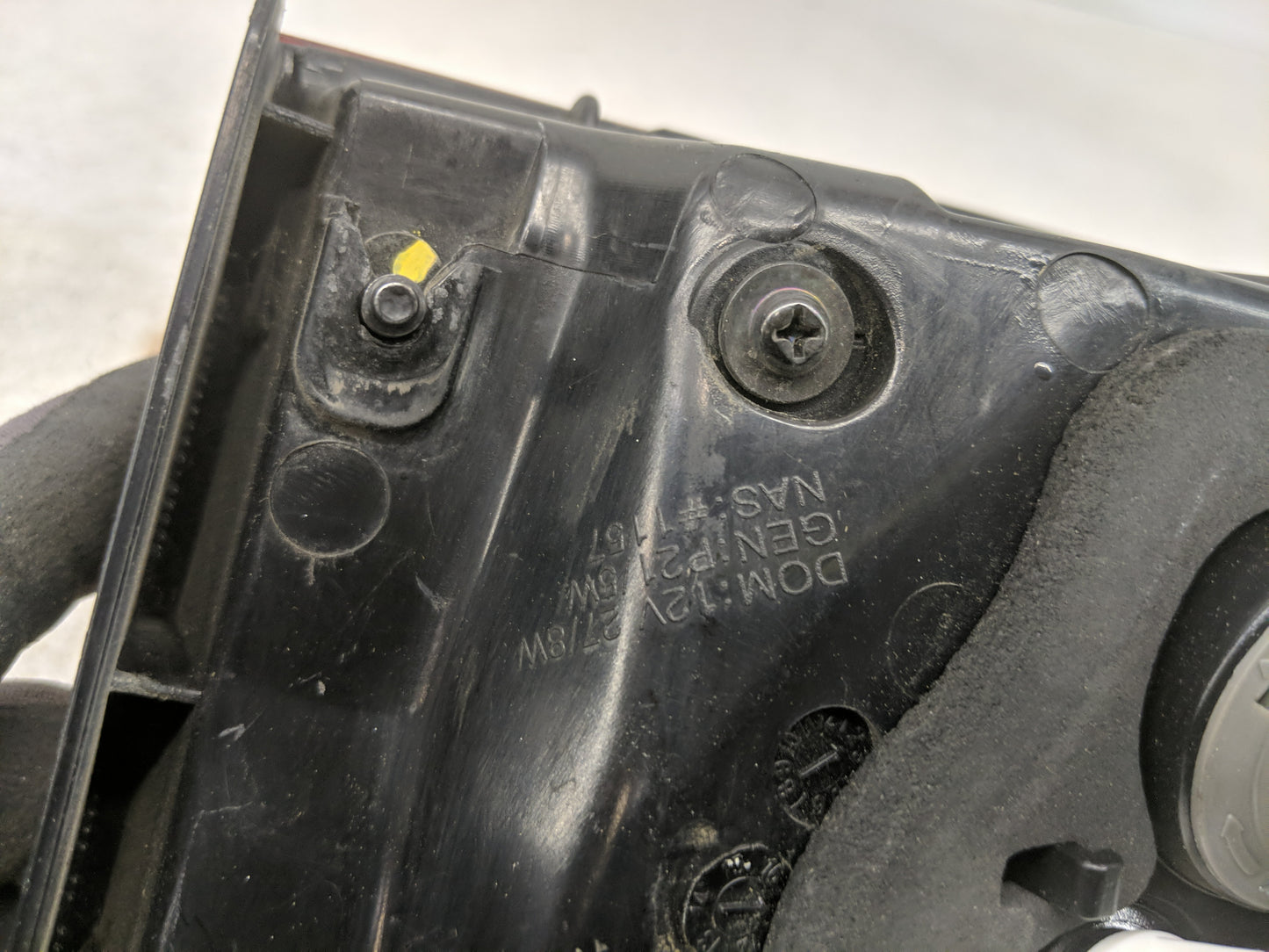 2012-2017 Kia Rio Tail Light Assembly Driver Left OEM Fits Fits 2012 2013 2014 2015 2016 2017 OEM Used Auto Parts - Oemuseda