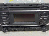 2016-2017 Kia Rio Radio AM FM Cd Player Receiver Replacement P/N:96170-1W960CA Fits Fits 2016 2017 OEM Used Auto Parts - Oem