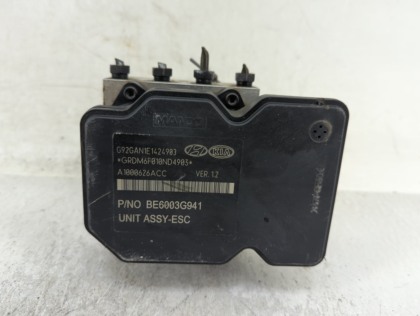 2016-2017 Kia Rio ABS Pump Control Module Replacement P/N:BE6003G941 Fits Fits 2016 2017 OEM Used Auto Parts - Oemusedautopa