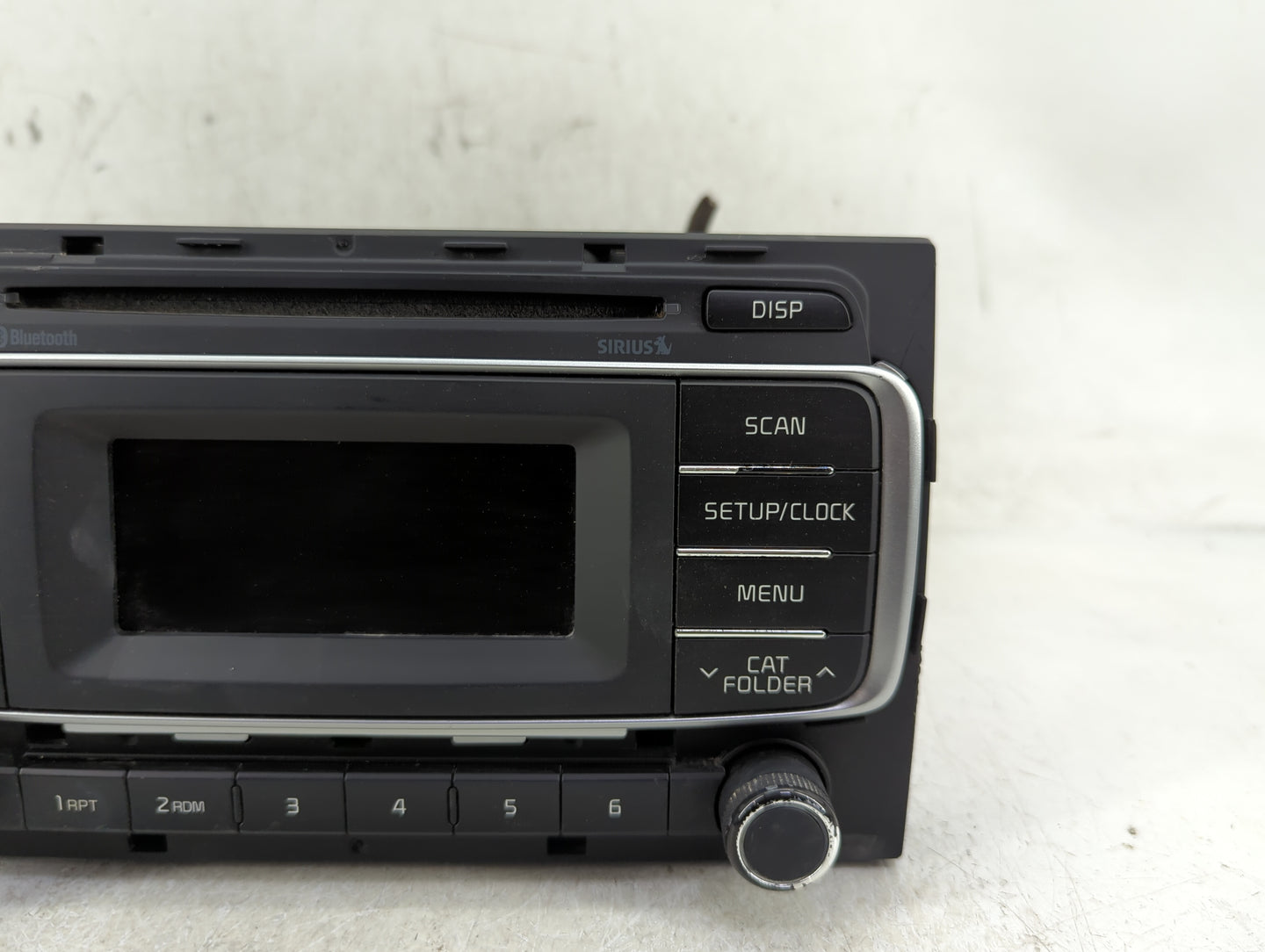 2016-2017 Kia Rio Radio AM FM Cd Player Receiver Replacement P/N:96170-1W960CA Fits Fits 2016 2017 OEM Used Auto Parts - Oem
