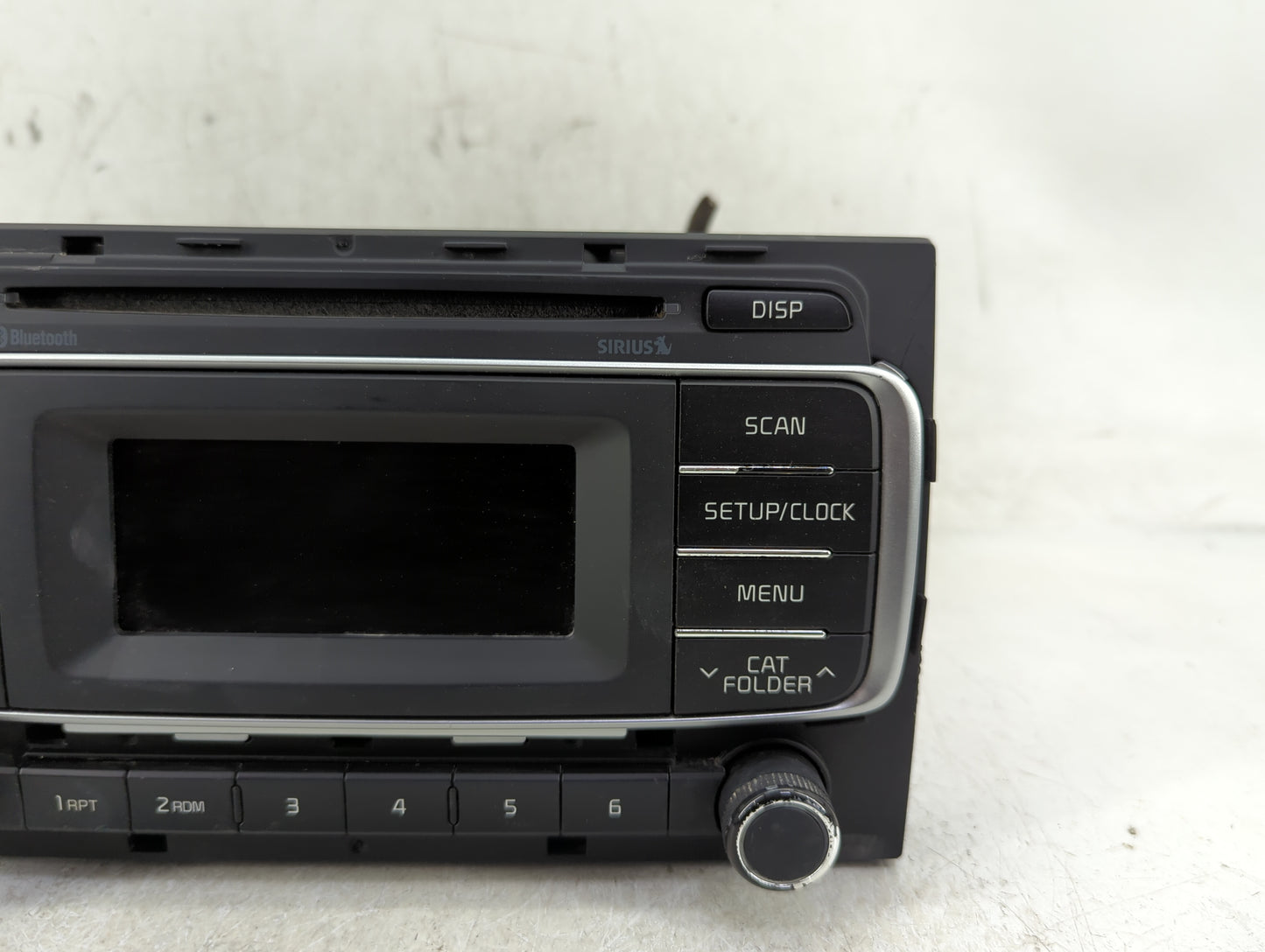 2016-2017 Kia Rio Radio AM FM Cd Player Receiver Replacement P/N:96170-1W960CA Fits Fits 2016 2017 OEM Used Auto Parts - Oem