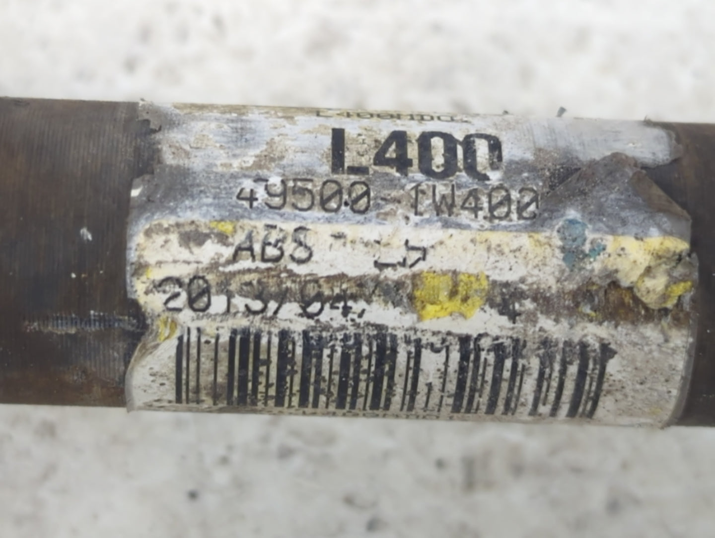 2012-2017 Kia Rio Axle Shaft Front Driver Cv C/v - Oemusedautoparts1.com