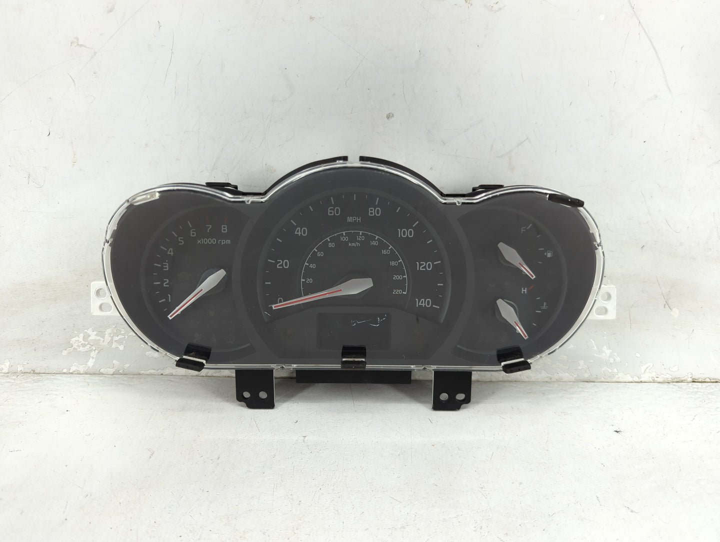 2016-2017 Kia Rio Instrument Cluster Speedometer Gauges P/N:94024-1W770 Miles: Fits Fits 2016 2017 OEM Used Auto Parts - Oem