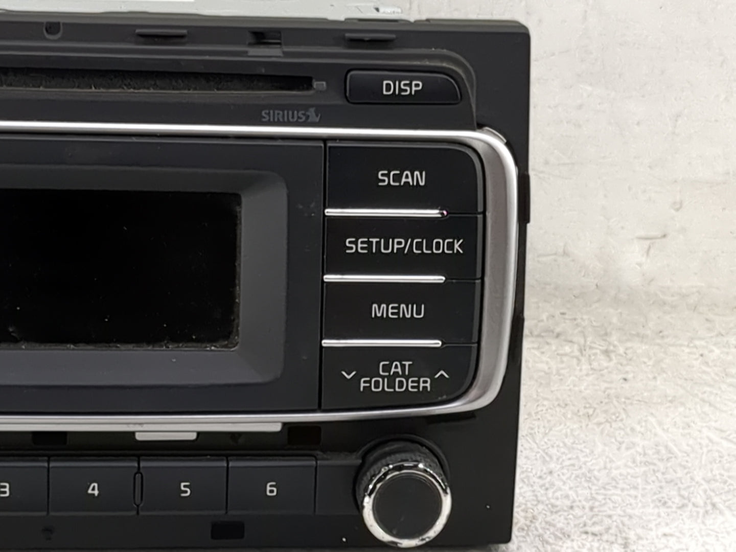 2016-2017 Kia Rio Radio AM FM Cd Player Receiver Replacement P/N:961701W960CA AM1A1IHAN, 96170-1W960CA Fits Fits 2016 2017 O